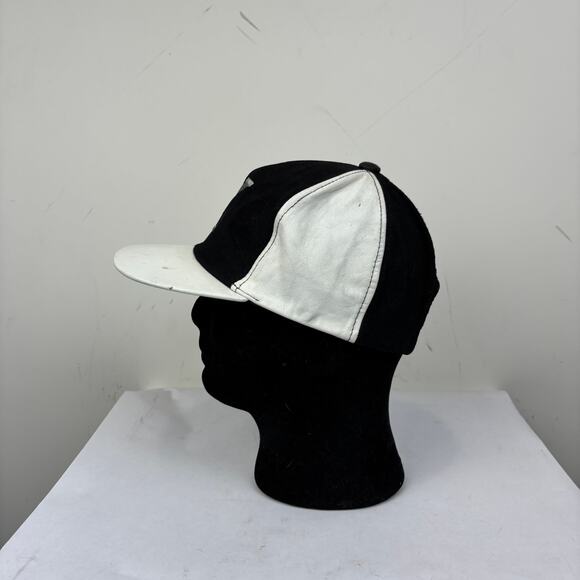 Vintage Malcolm X Suede Leather Panel Baseball Cap Adjustable Hat - Picture 5 of 13